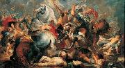 Peter Paul Rubens Der Tod des Decius Mus in der Schlacht oil painting